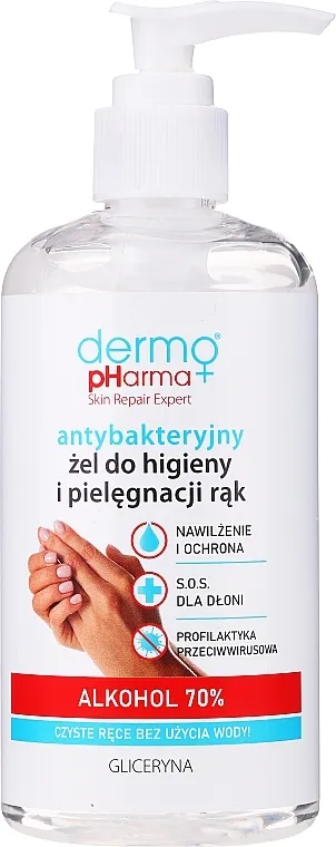 Dermo Pharma Antibacterial Hand Gel Antibakterijski gel za higijenu i njegu ruku