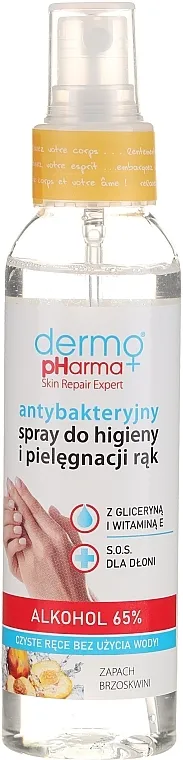 Dermo Pharma Antibacterial Hand Spray Antibakterijski sprej za higijenu ruku "Breskva"