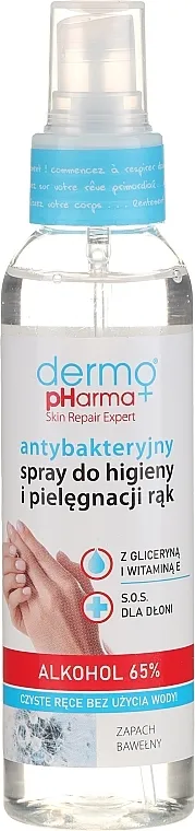 Dermo Pharma Antibacterial Hand Spray Antibakterijski sprej za higijenu ruku "Cotton"