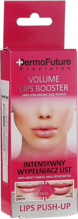 DermoFuture Volume Lips Booster Intenzivni hijaluronski maksimizator usana