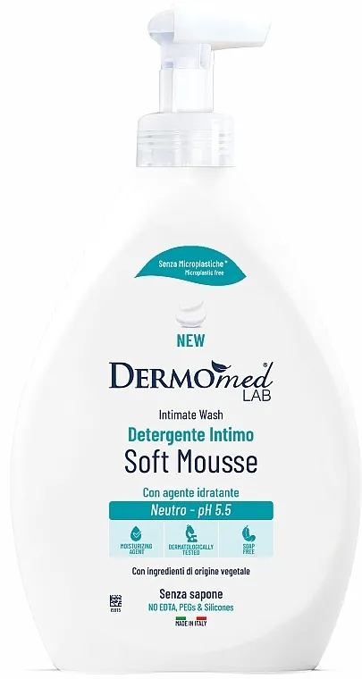 Dermomed Soft Mousse Neutral Intimate Wash Pena za intimnu higijenu