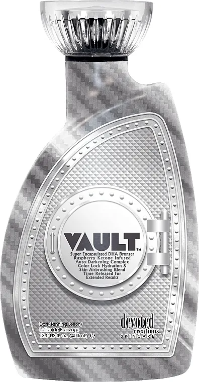 Devoted Creations Cream For Solarium Vault, Superior DHA Bronzer For Instant Dark Tan And Soft Skin Krema za solarijum sa DHA za trenutnu tamnu preplanulost i mekanu kožu