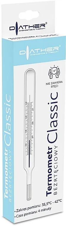 Diather Diagnostics &amp; Therapy Termometr Classic Klasični termometar bez žive