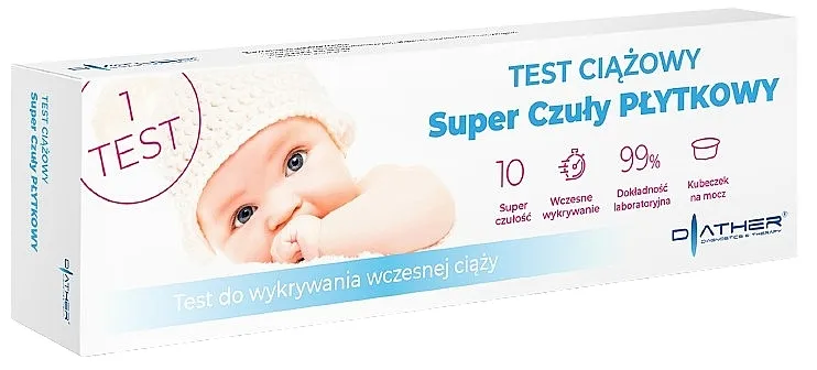 Diather Diagnostics &amp; Therapy Test za trudnoću, ultra osetljiv