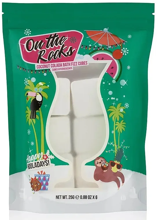 Dirty Works Happy Hooladays On The Rocks (bath/cubes/8x25g) Set