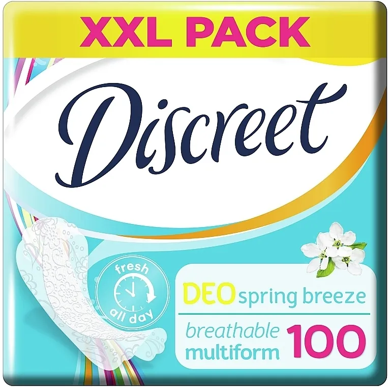 Discreet Higijenski svakodnevni ulošci Deo Spring Breeze, 100 kom
