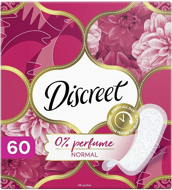 Discreet Higijenski svakodnevni ulošci Normal, 60 kom
