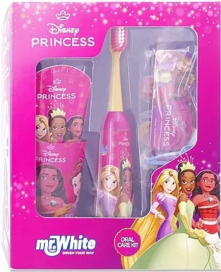 Disney Princess Mr. White Set (toothpaste/75ml + toothbrush/1pcs + cup/1pcs + acces/1pcs) Set za oralnu higijenu