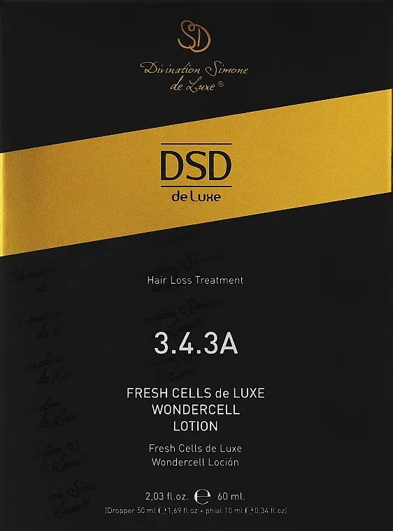 Divination Simone De Luxe Fresh Cells DeLuxe Wondercell Lotion Losion Fresh Cells De Luxe № 3.4.3 A