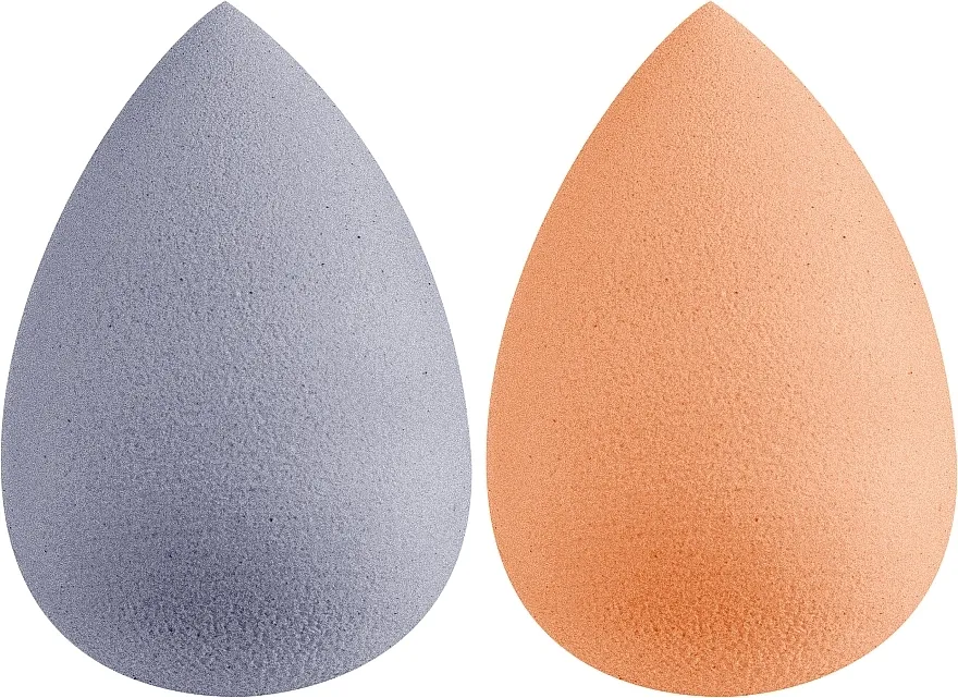 Donegal Blending Sponge Christmas Set Set spužvica za šminkanje , 6800, narančasta + siva, 2 kom