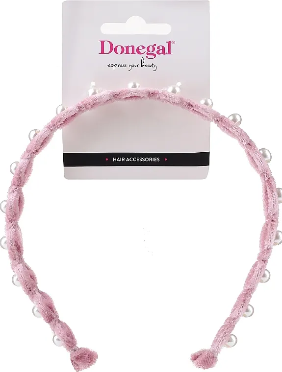 Donegal Rajf za kosu FA-5635, roze