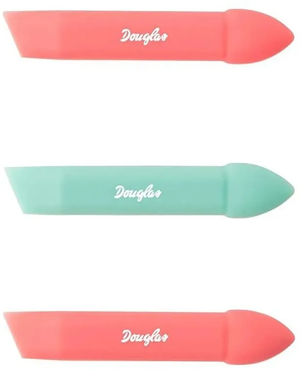 Douglas Silicone Applicators Dvostrani silikonski aplikatori za šminku, 3 kom.