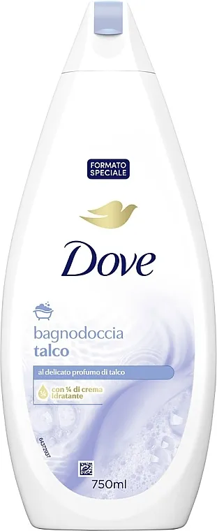 Dove Bath Foam Talc Tečnost za kupanje