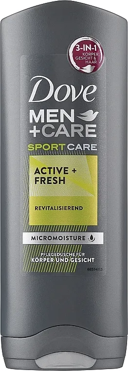 Dove for Men Plus Care Sport Active+Fresh Gel za tuširanje