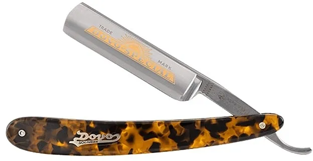 Dovo Straight Razor 5/8" Tortoise Shell Special Opasna britva, kornjačevina