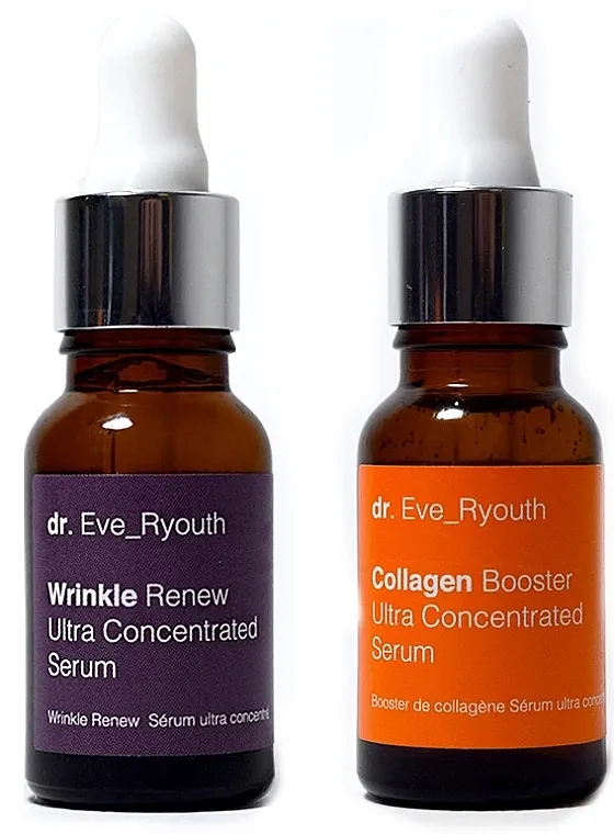 Dr. Eve_Ryouth Collagen Plump &amp; Wrinkle Renew Serum (ser/2x15ml) Set