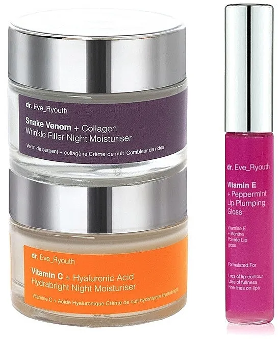 Dr. Eve_Ryouth (n/cr/50ml + n/cr/50ml + lip/gloss/8ml) Set