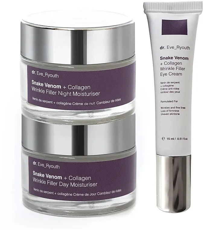 Dr. Eve_Ryouth Ultimate Wrinkle Filler Face &amp; Eyes Starter Set (d/cr/50ml + night/cr50ml + eye/cr/15ml)