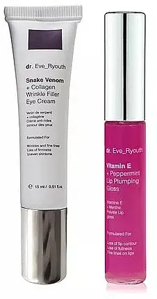 Dr. Eve_Ryouth Youth Lip Plumper &amp; Pro-Eye Cream Set (eye/cr/15ml + lip/gloss/8ml)