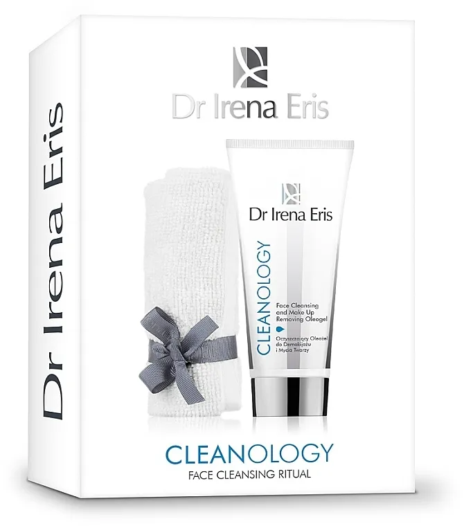 Dr Irena Eris Cleanology Face Cleansing Ritual (towel + gel/175ml) Set