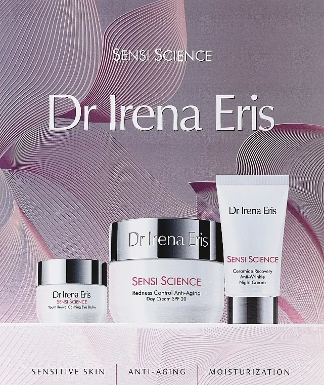 Dr Irena Eris Sensi Science (d/cr/50ml + n/cr/30ml + eye/balm/15ml) Set