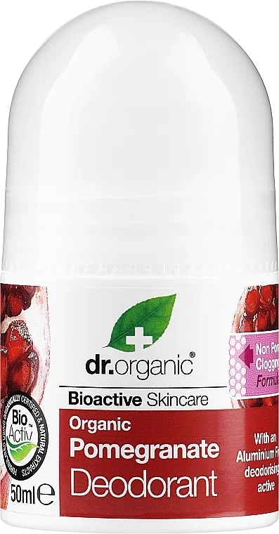 Dr. Organic Bioactive Skincare Pomegranate Deodorant Dezodorans "Nar"