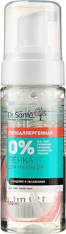 Dr. Sante 0 Percent Pjena za umivanje