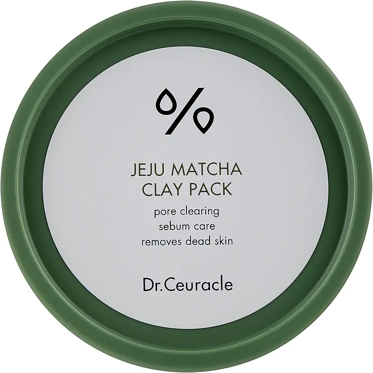 Dr.Ceuracle Jeju Matcha Clay Pack Pročišćavajuća maska od gline s matchom za lice