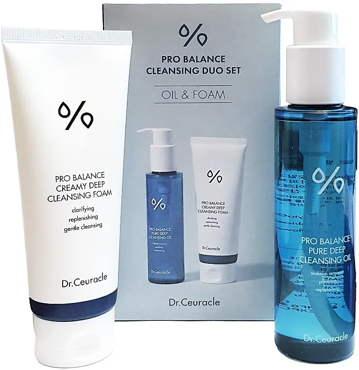 Dr.Ceuracle Pro Balance Cleansing Duo Set (f/oil/155ml + f/foam/150ml) Set za negu lica