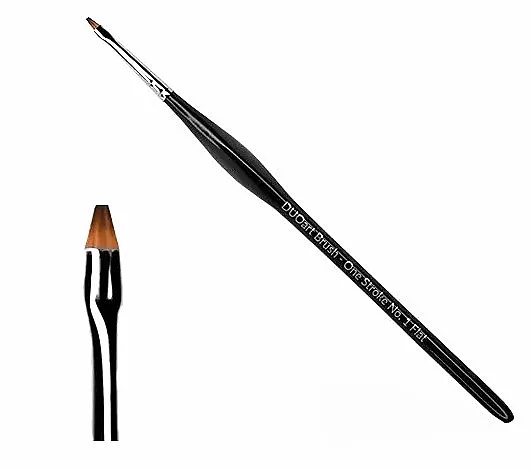 Duogel Art Brush One Stroke Flat Četkica za nail art br. 1