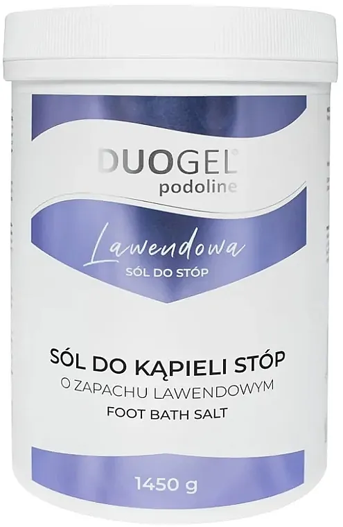Duogel Podoline Lavender Foot Bath Salt So za stopala Lavanda