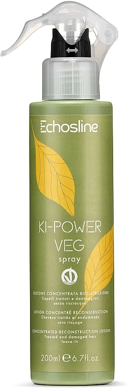Echosline Ki-Power Veg Spray Concentrated Lotion for Damaged Hair Without Rinsing Koncentrovani losion za obnovu oštećene kose