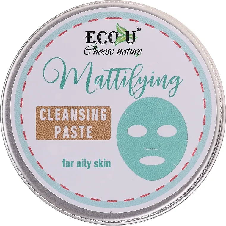 ECO U Mattifying Cleansing Paste For Oily Skin Pasta za čišćenje lica