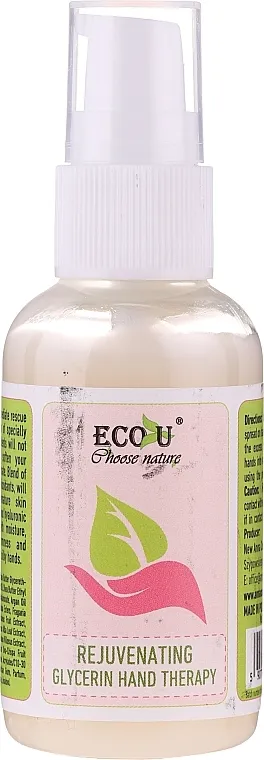 Eco U Tretman za pomlađivanje ruku s glicerinom
