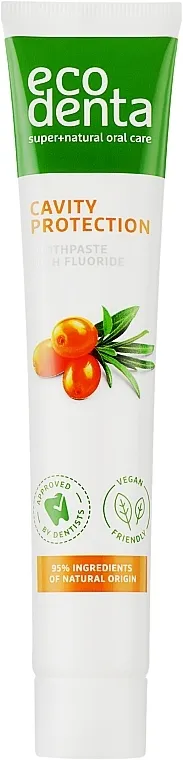 Ecodenta Cavity Protection Toothpaste Pasta za zube od karijesa s uljem pasjeg trna