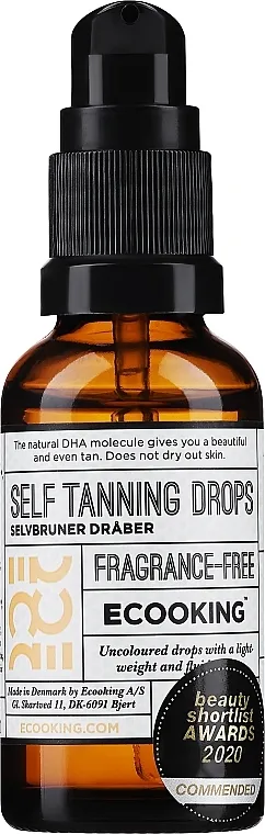 Ecooking Self Tanning Drops Lagane kapi za samotamnjenje