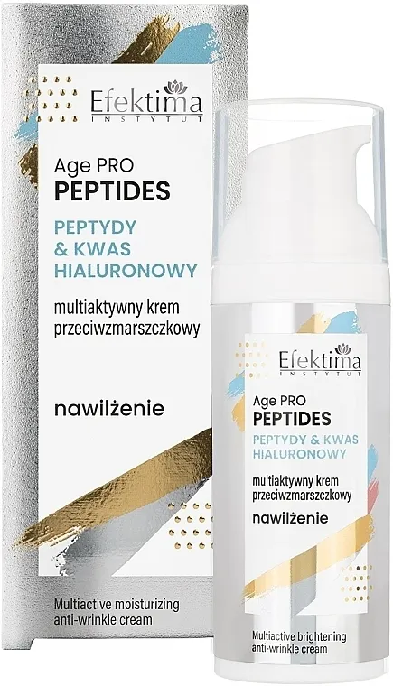 Efektima Age PRO Peptides Multiactive Moisturizing Anti-wrinkle Cream Hidratantna multiaktivna krema protiv bora