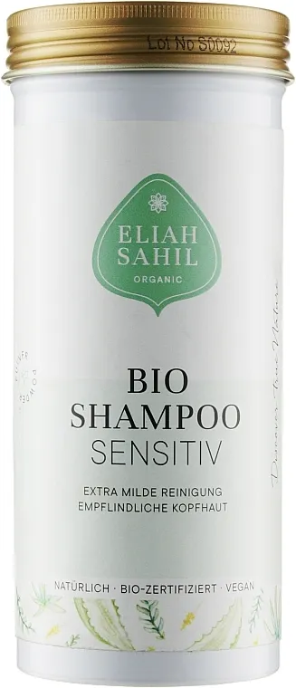 Eliah Sahil Organic Shampoo Sensitive Organski šampon u prahu 'Blaga formula'