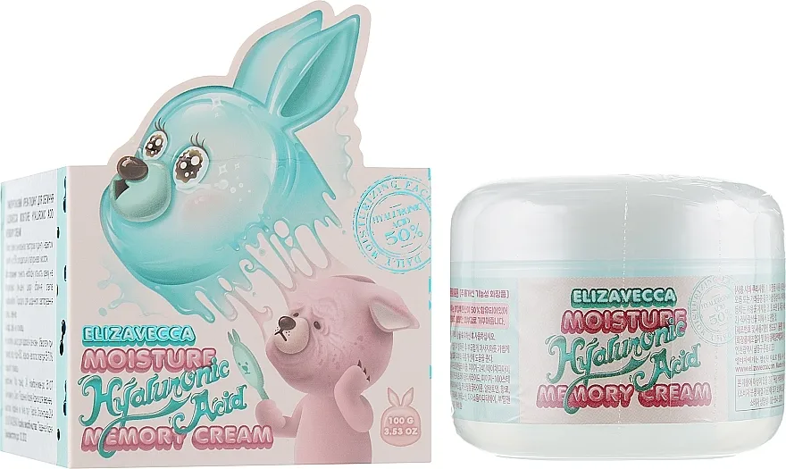 Elizavecca Moisture Hyaluronic Acid Memory Cream Hijaluronski puding krema za lice