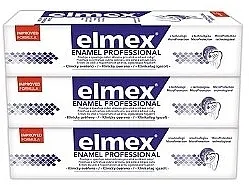 Elmex Professional Dental Enamel Protection (toothpaste/3x75ml) Set