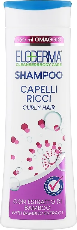 Eloderma Curly Hair Shampoo With Bamboo Extract Šampon za kovrčavu kosu s ekstraktom bambusa