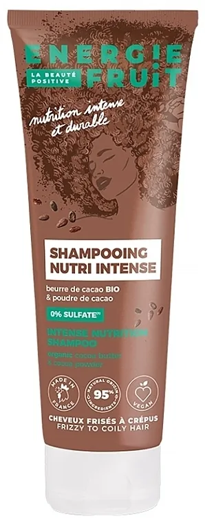 Energie Fruit Intense Nutritive Shampoo With Organic Cocoa Butter And Cocoa Powder Hranjivi šampon za kovrdžavu kosu