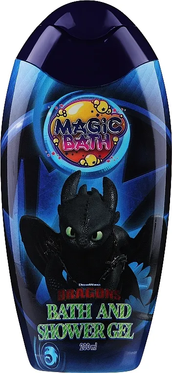 EP Line Magic Bath Dragons Bath &amp; Shower Gel Gel za kupanje i tuširanje