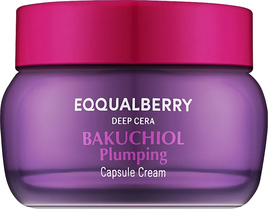 Eqqualberry Bakuchiol Plumping Capsule Cream Kapsulna krema za lice sa bakuhiolom