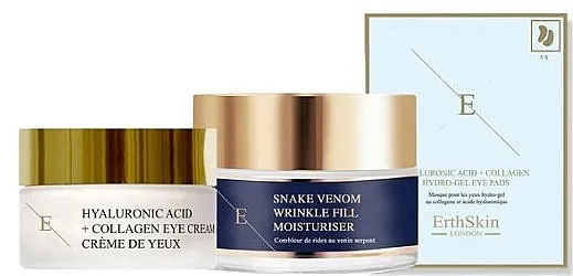 ErthSkin London (eye/cr/30ml + f/cr/50ml + eye/pads/5x2pcs) Set