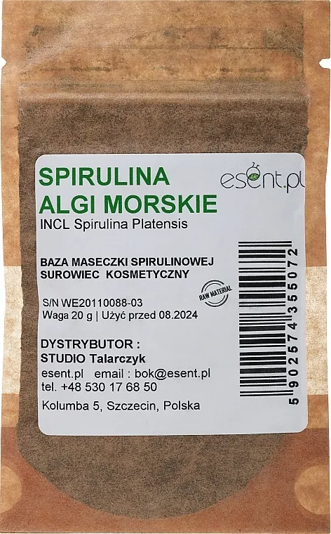 Esent Baza za masku "Spirulina"
