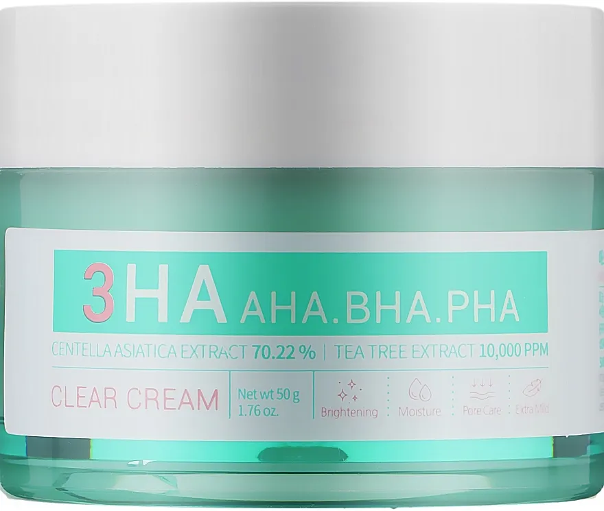 Esfolio 3HA Clear Cream Krema za lice sa 3 vrste kiseline