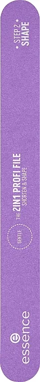 Essence 2In1 Profi File Shorten &amp; Shape Turpija za nokte 2 u 1