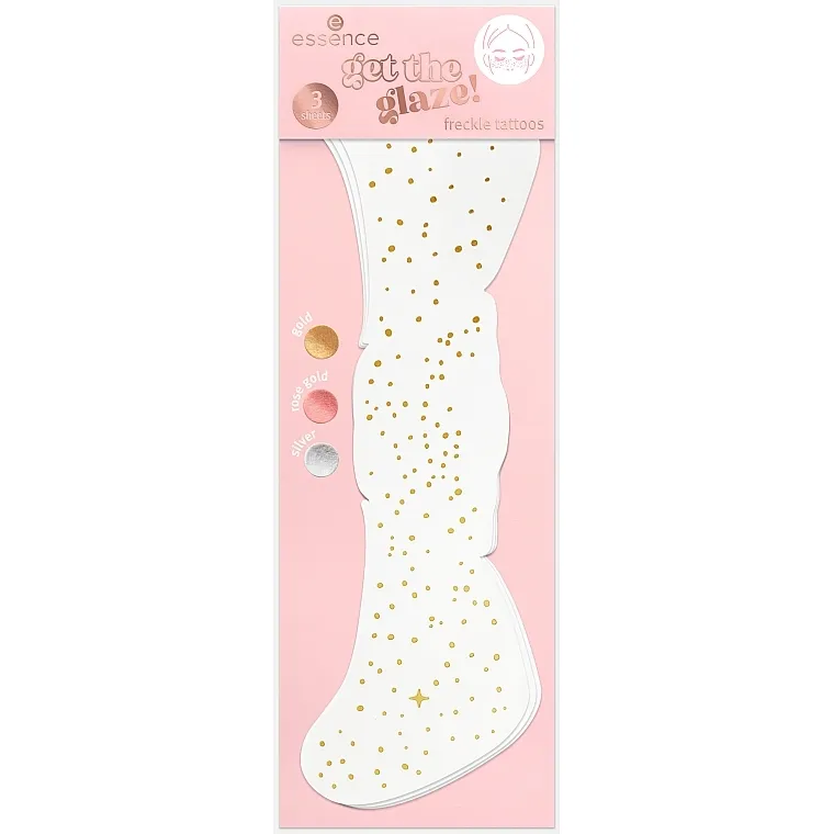 Essence Get The Glaze! Get It Sprinkled! Freckle Tattoos Privremene tetovaže pege