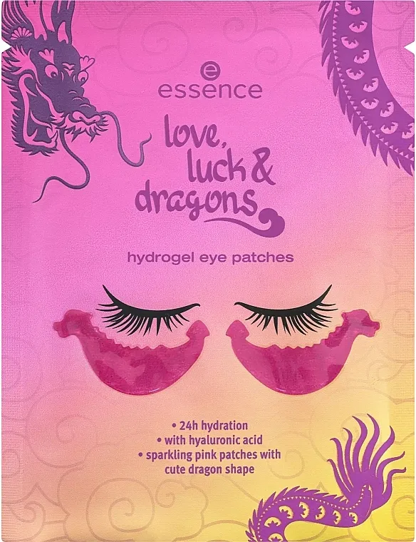 Essence Love, Luck &amp; Dragons Hydrogel Eye Patches Hidrogel flasteri za oči